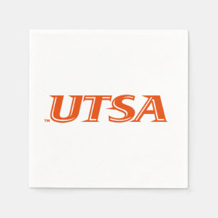UTSA Wordmark Logo Napkins