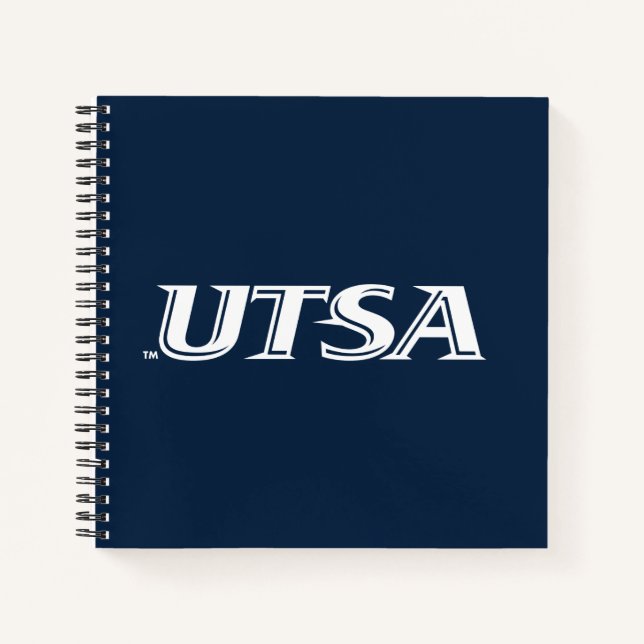 UTSA Wordmark Logo Notebook (Front)