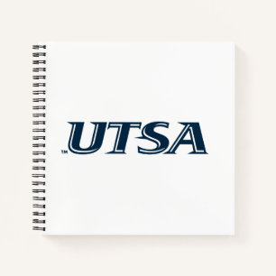 UTSA Wordmark Logo Notebook