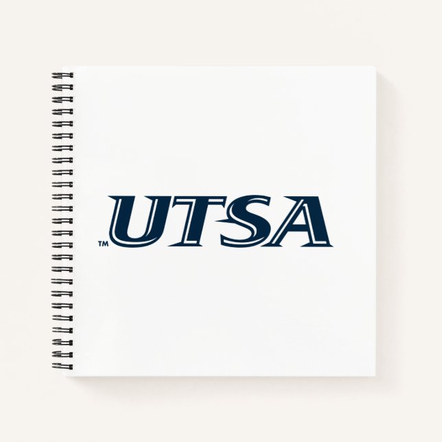 UTSA Wordmark Logo Notebook (Front)