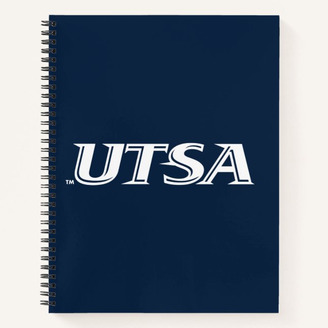 UTSA Wordmark Logo Notebook (Front)