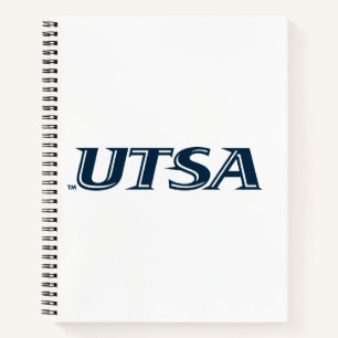 UTSA Wordmark Logo Notebook
