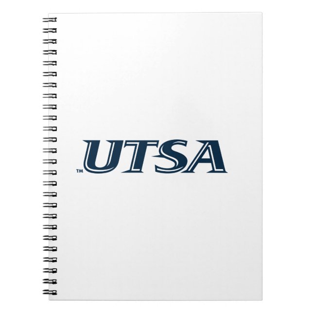 UTSA Wordmark Logo Notebook (Front)