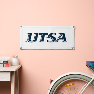 UTSA Wordmark Logo Pennant