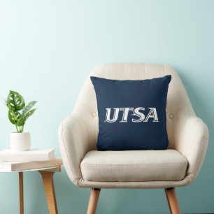 UTSA Wordmark Logo Throw Pillow