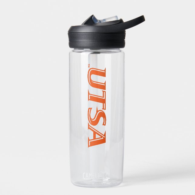 UTSA Wordmark Logo Water Bottle (Left)