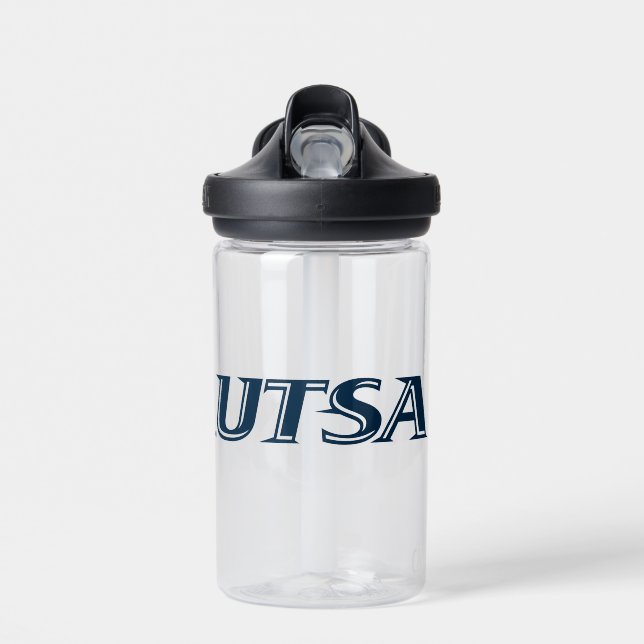 UTSA Wordmark Logo Water Bottle (Front)