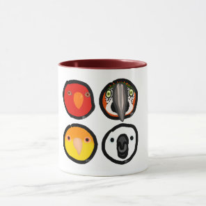 Utsumi's Family Birb Mug