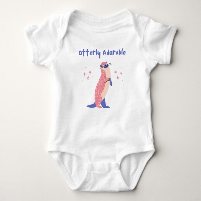 Utterly adorable  baby bodysuit (Front)