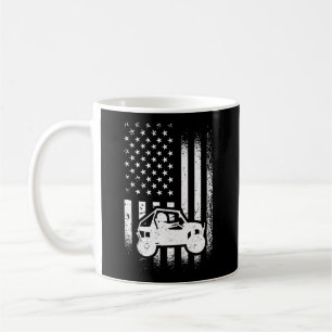 Utv Driver American Flag Utv Sxs Side-By-Side Coffee Mug