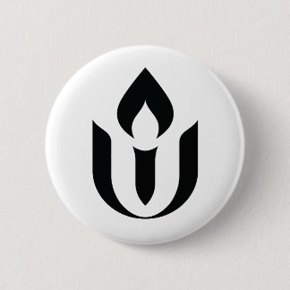 UU Black Chalice Button