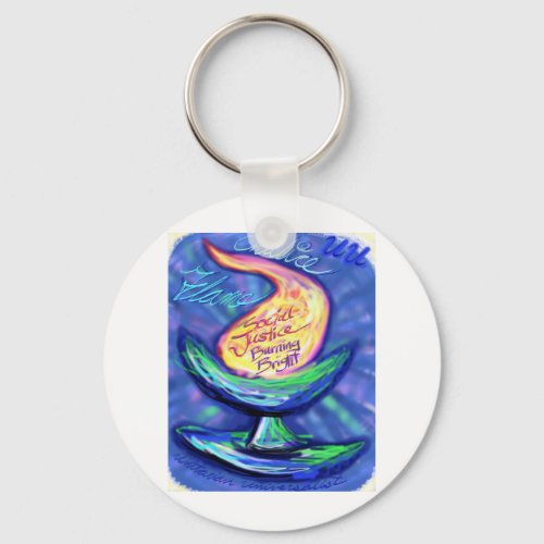 UU Chalicejpg Keychain