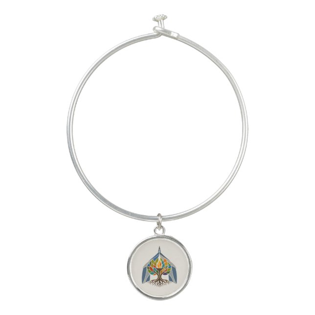 UU Community Chalice Light Bangle Bracelet (Front)