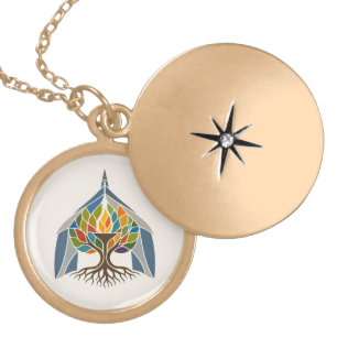 UU Community Chalice Light Gold Plated Necklace