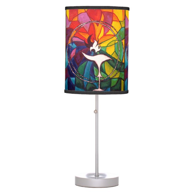 UU Flaming Chalice Lamp Unitarian Universalist (Front)