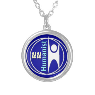 UU Humanist Silver Plated Necklace