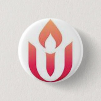 UUA Logo (White background) Pinback Button