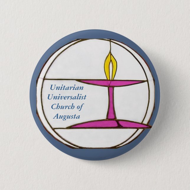 UUCA Blue Button (Front)