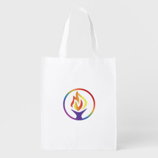 UUCF logo reusable grocery bag