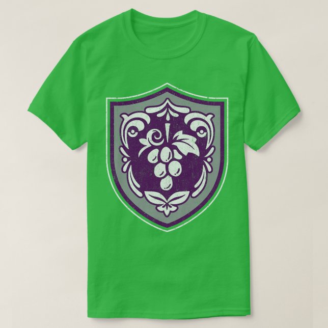 Uva Academy Crest T-Shirt (Design Front)
