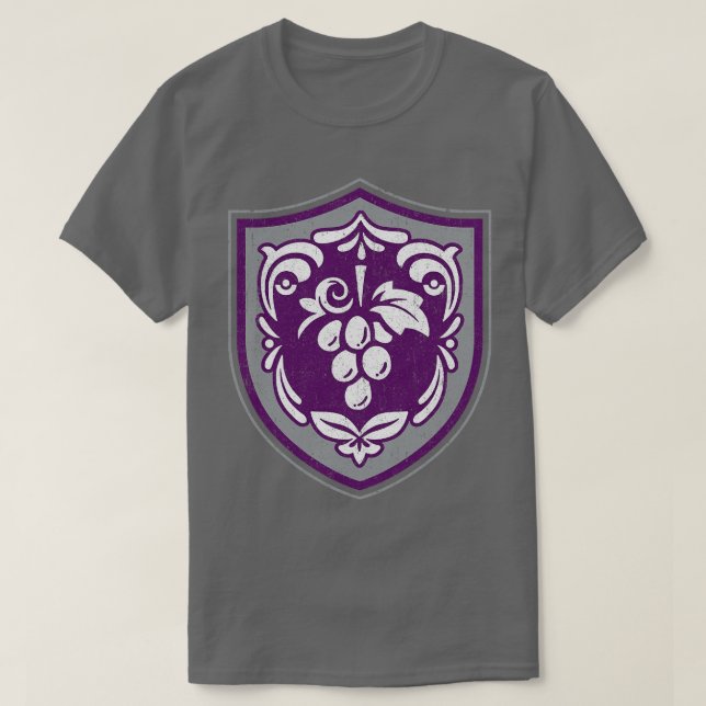 Uva Academy Crest Variant T-Shirt (Design Front)