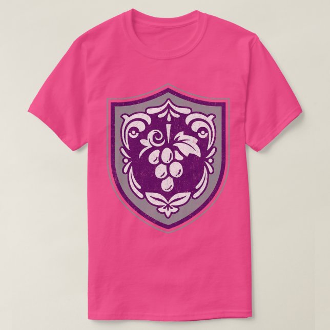 Uva Academy Crest Variant T-Shirt (Design Front)