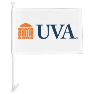 UVA CAR FLAG