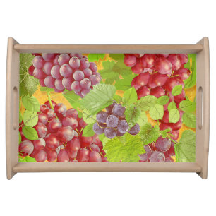 Uvas de Burdeos (Vintage Edition) Serving Tray