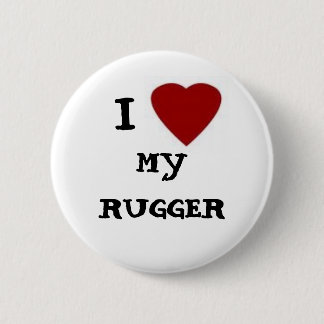 UW madison women's rugby Pinback Button