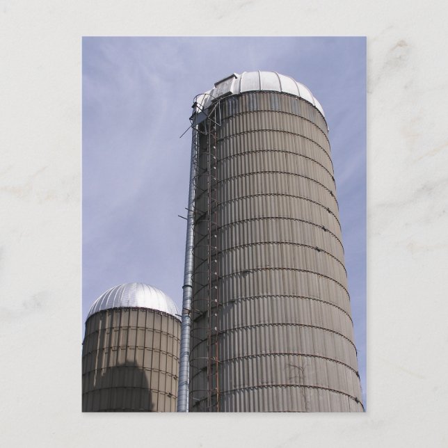 UW Silos  Postcard (Front)