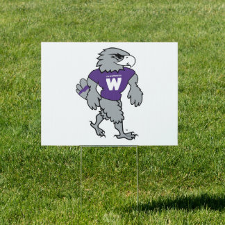 UW Warhawks Sign