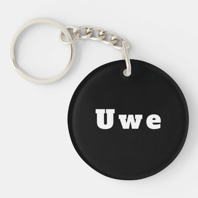 Uwe Keychain (Front)