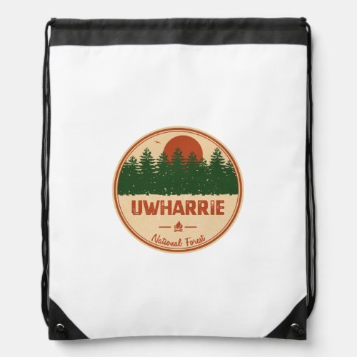 Uwharrie National Forest Drawstring Bag