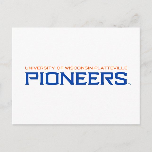UWP Pioneers Postcard (Front)