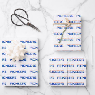 UWP Pioneers Wrapping Paper Sheets