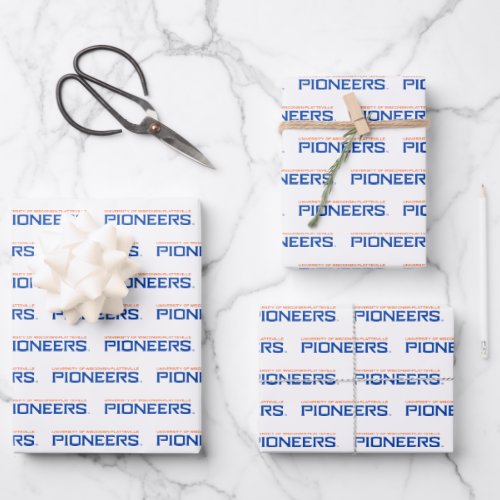 UWP Pioneers Wrapping Paper Sheets