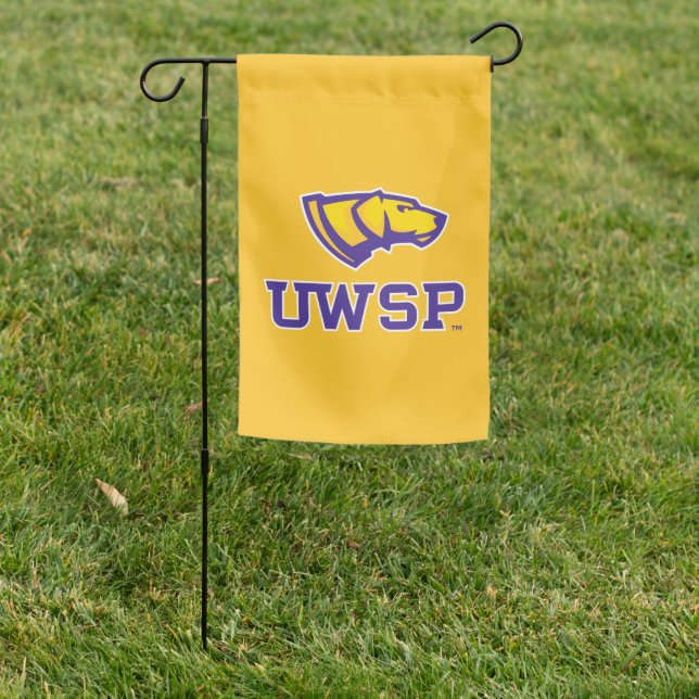 UWSP GARDEN FLAG (In SItu)
