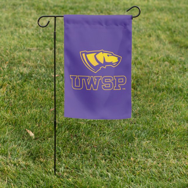 UWSP GARDEN FLAG (In SItu)