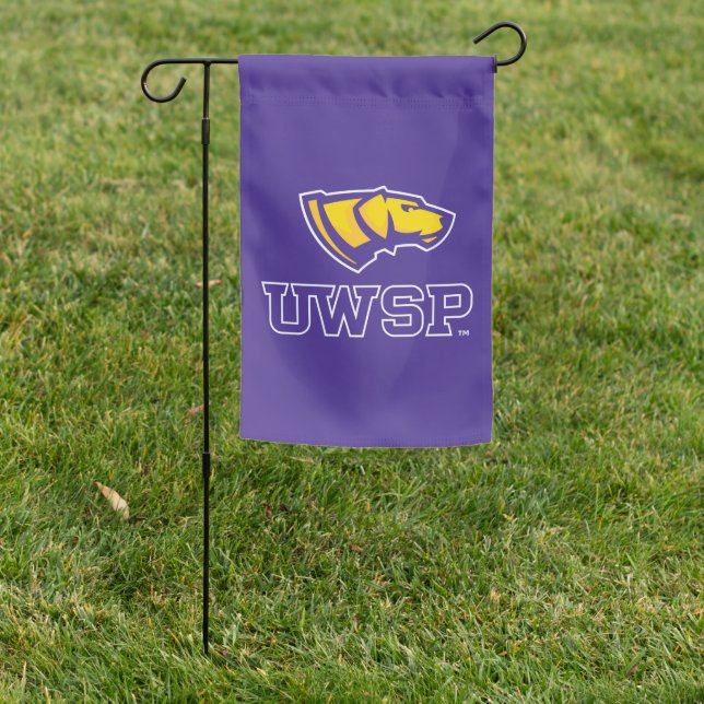 UWSP GARDEN FLAG (In SItu)