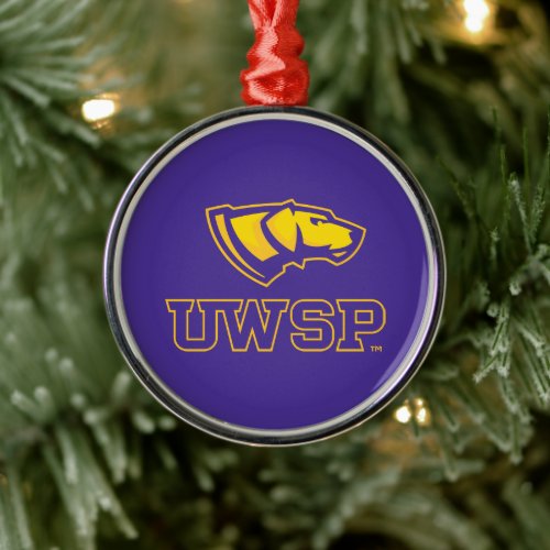 UWSP METAL ORNAMENT