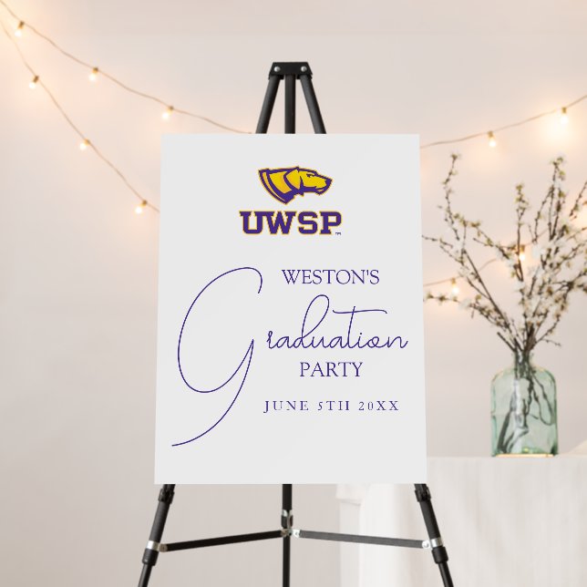 UWSP Pointers Foam Board (In Situ (Stand))