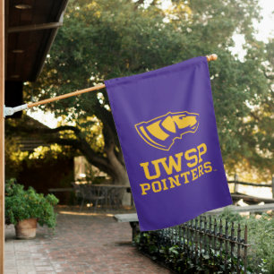 UWSP Pointers House Flag