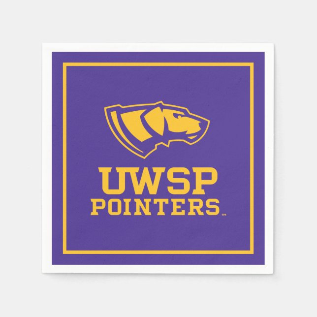 UWSP Pointers Napkins (Front)