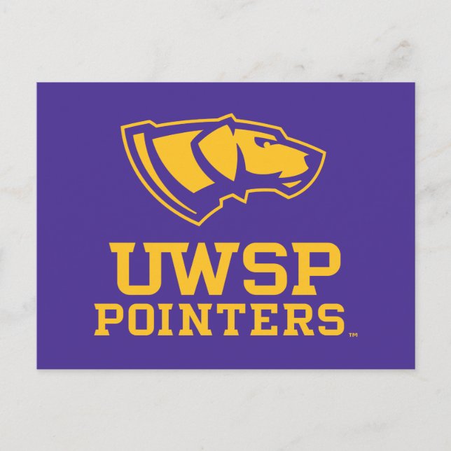 UWSP Pointers Postcard (Front)