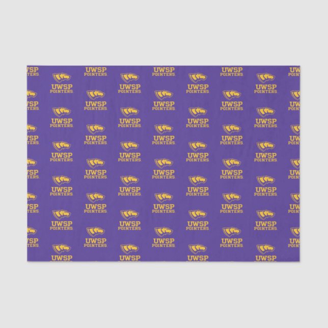 UWSP Pointers Tissue Paper (Front)
