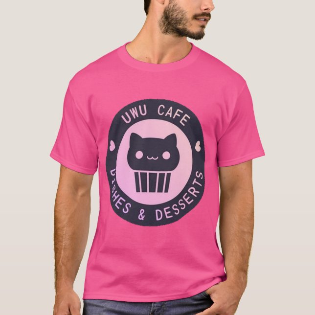 UwU Cafe  T-Shirt (Front)
