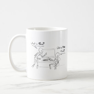 UX - What do you think - User Experience Coffee Mug