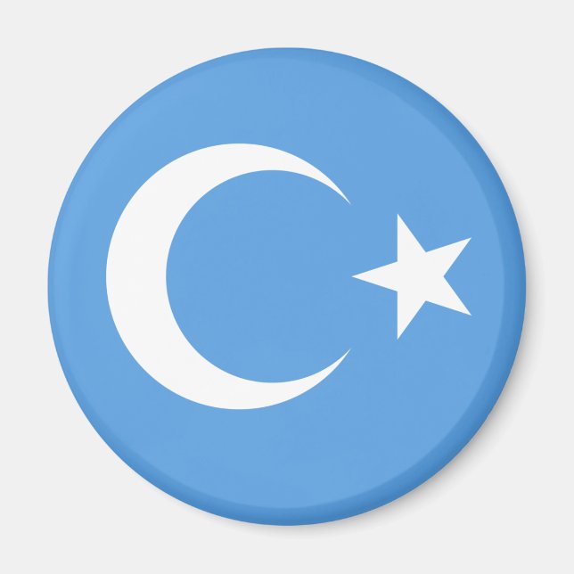 Uyghur/ East Turkestan Magnet (Front)