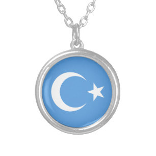 Uyghur/ East Turkestan Silver Plated Necklace
