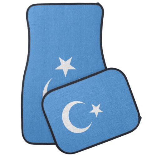 Uyghur Flag of East Turkistan Uyghuristan Car Floor Mat